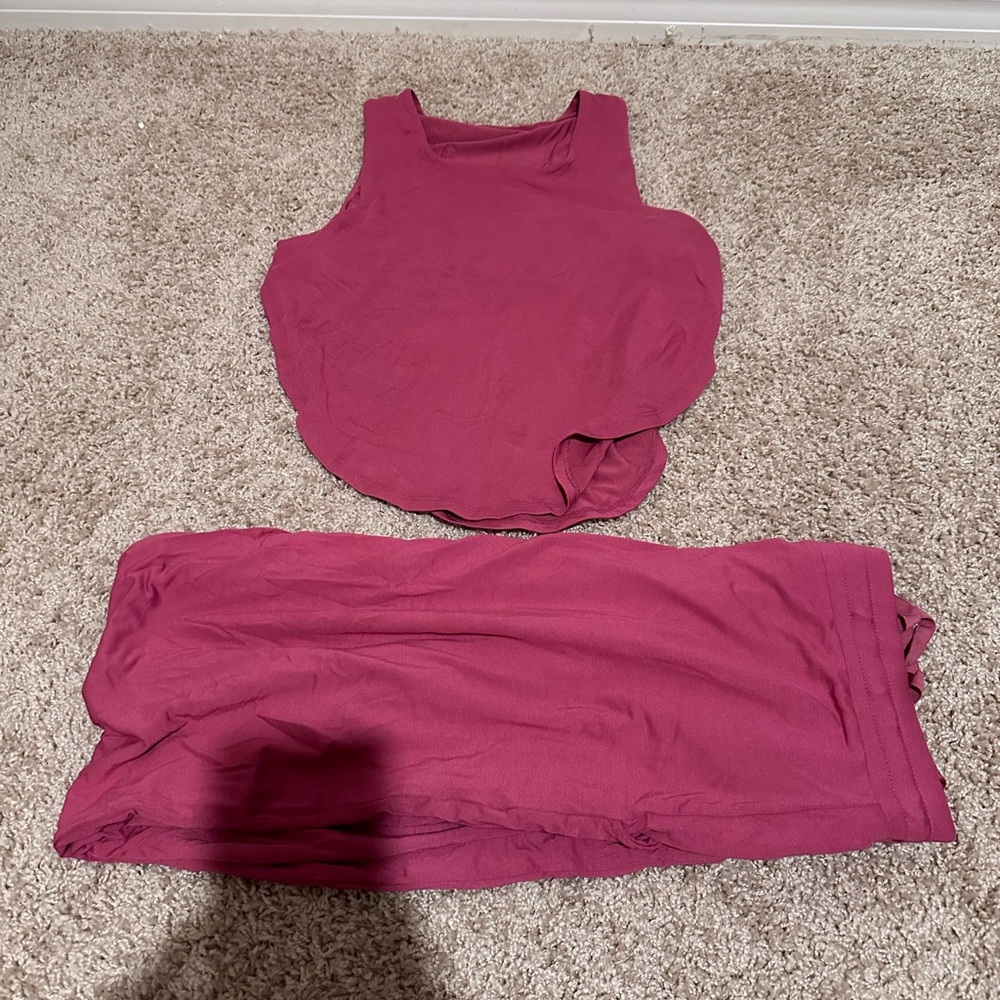 Buffbunny Snack Top and Pants Lounge Set